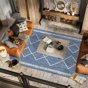 Derya Tribal Diamond Trellis Indoor/outdoor Area Rug
